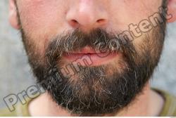 Mouth Head Man Athletic Bearded Street photo references